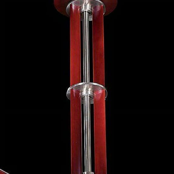 Accessory Ceiling Fan Downlink Kit-63 Inch Down Rod Length-Brushed Nickel/Mahogany Finish Minka Aire Fans Dl63-Bn/Mg