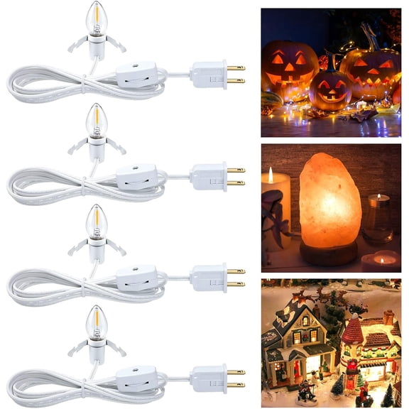 Blow Mold Light Cords for Holiday Decor
