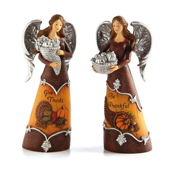 Decorative Harvest Angels - 2 Assorted