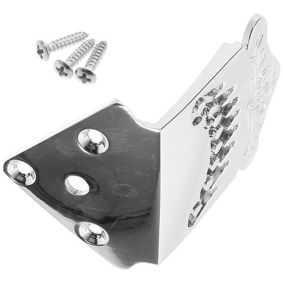 GETAJGHSD Metal Mandolin Tailpiece - Easy to Install Essential Replacement Part, 1 Set for String Instrument Repair