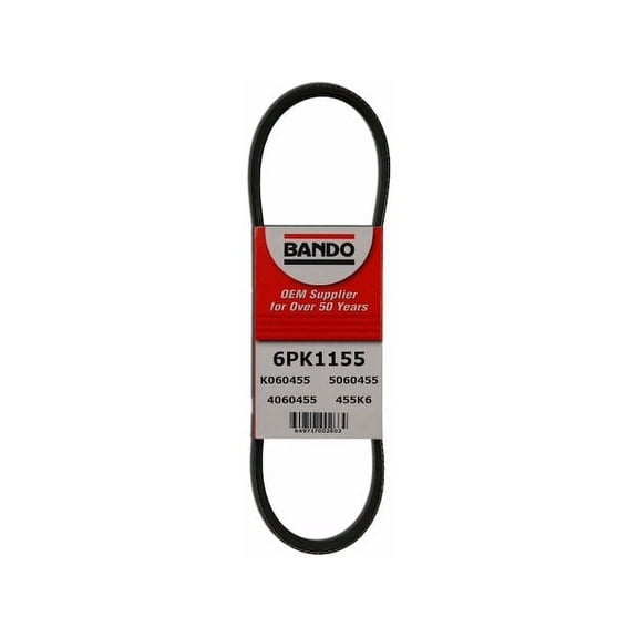 Accessory Drive Belt - Compatible with 1991 - 1996 Dodge Stealth 3.0L V6 DOHC 1992 1993 1994 1995
