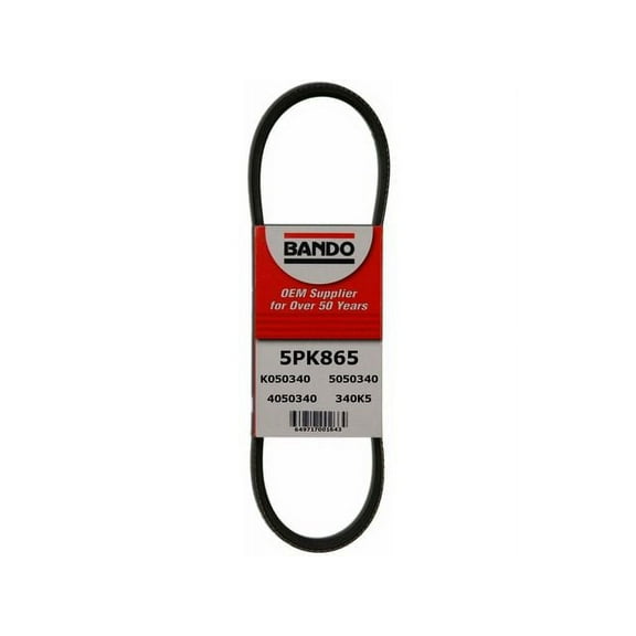 Accessory Drive Belt - Compatible with 1997 - 2002 Mitsubishi Mirage 1.5L 4-Cylinder 1998 1999 2000 2001