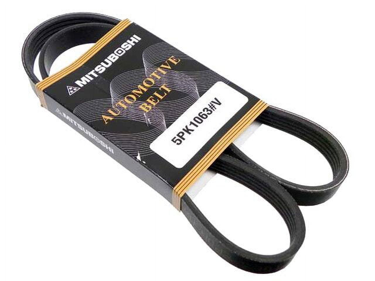 Accessory Drive Belt - Compatible with 2005 - 2014 Volkswagen Jetta Wagon 2.5L 5-Cylinder 2006 2007 2008 2009 2010 2011 2012 2013