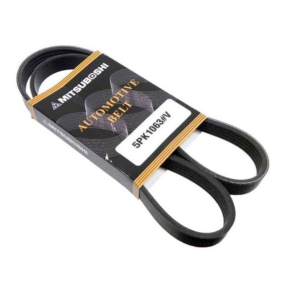 Accessory Drive Belt - Compatible with 2005 - 2014 Volkswagen Jetta Wagon 2.5L 5-Cylinder 2006 2007 2008 2009 2010 2011 2012 2013