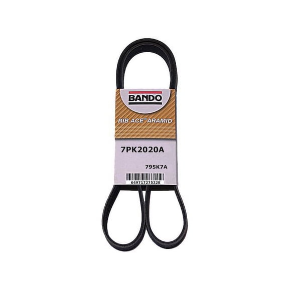 Accessory Drive Belt - Compatible with 2014 - 2019 INFINITI Q70 2015 2016 2017 2018