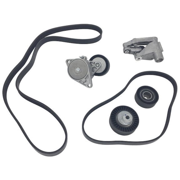 Accessory Drive Belt Kit - Compatible with 1997 - 2000 BMW 528i 1998 1999