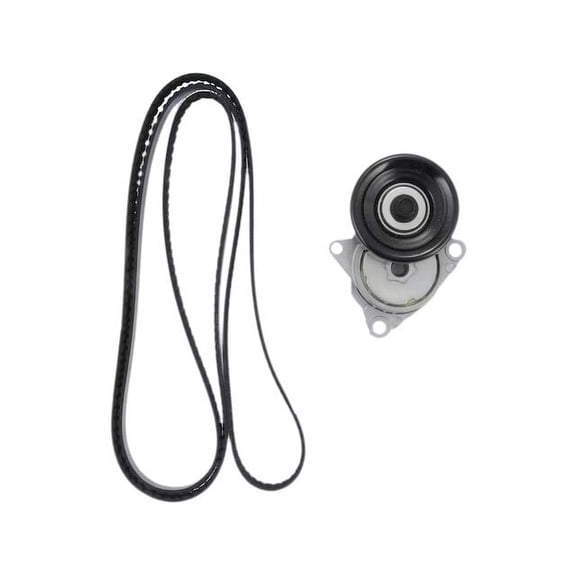 Accessory Drive Serpentine Belt Drive Component Kit - Compatible with 2002 - 2006 Nissan Altima 2.5L 4-Cylinder 2003 2004 2005