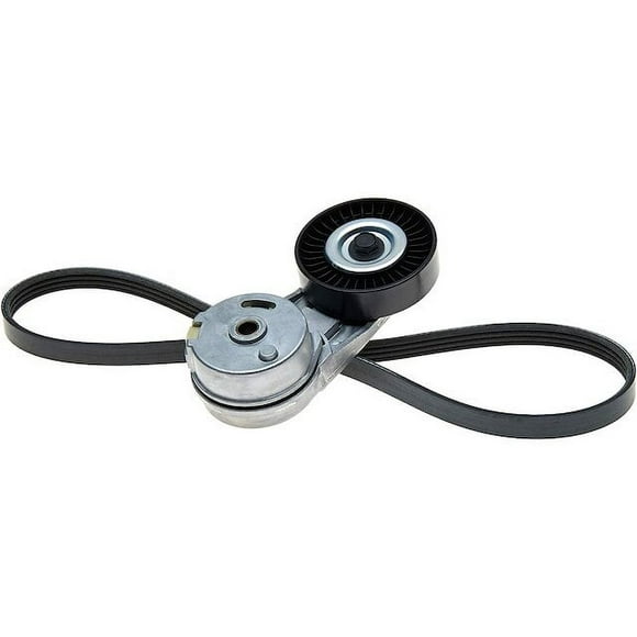 Accessory Drive Serpentine Belt Drive Component Kit - Compatible with 2003 - 2007 Saturn Ion 2004 2005 2006
