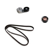 Accessory Drive Serpentine Belt Drive Component Kit - Compatible with 2005 - 2007 Ford Escape 3.0L V6 2006