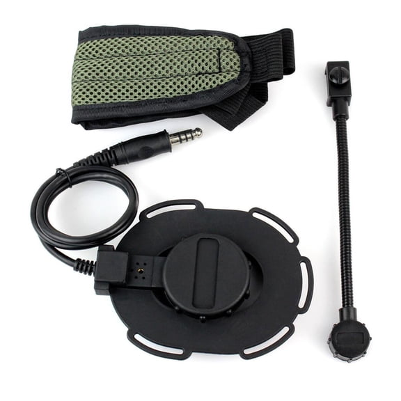 Accessory Earphone Z Tactical Headset with Military Style Jack Plug Green, Impedance 8Ohms GUYUTING Spare Part