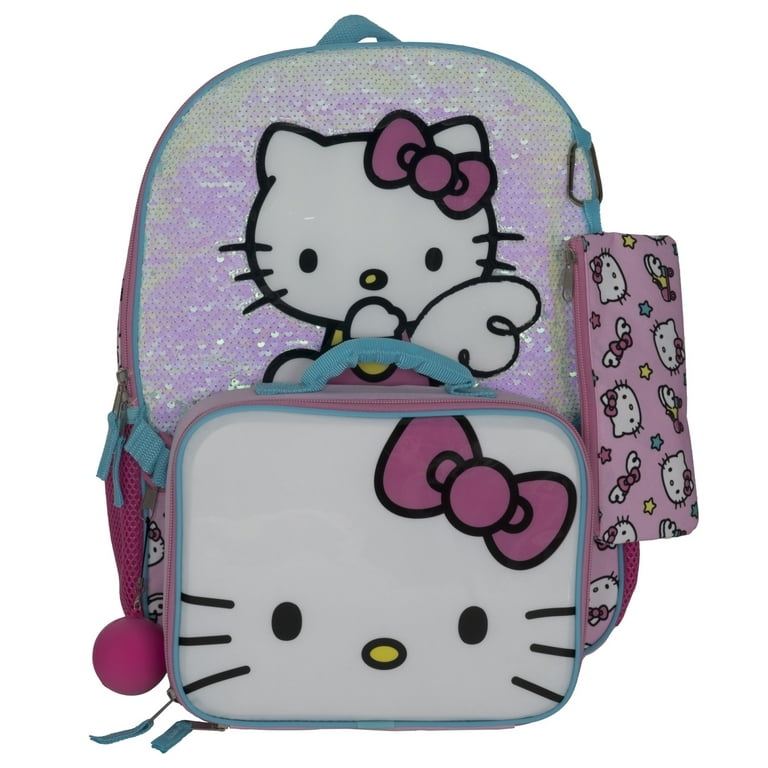 hello kitty 5 piece backpack Accessory Innovations 5-Piece Backpack Set, Hello Kitty