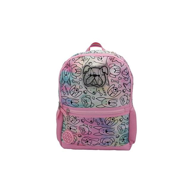 accessory innovations little & big kids tie-dye backpack Accessory Innovations AEIB22GC54187ST Adorable Dogs Life Print Backpack
