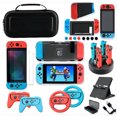 thumbnail image 1 of Accessory Kit for Nintendo Switch/OLED: Protective Case, Screen Protector, Stand & More!, 1 of 23
