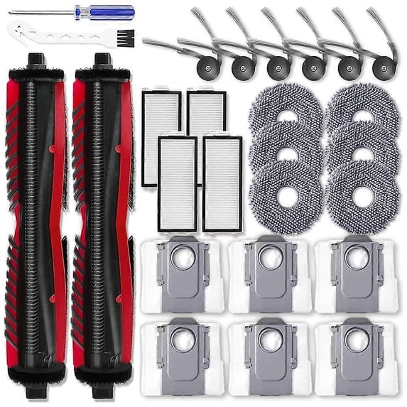 Accessory Kit for Saros Z70 Robot Vacuum Cleaner Parts As Shown