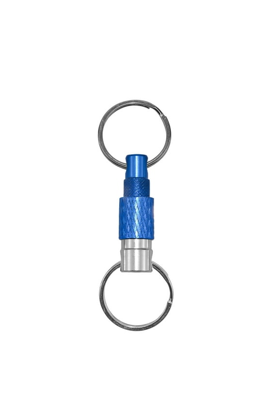 Accessory Pull Apart Keychain Separable Detachable Metal Keyrings Double Rings for Students, Professional