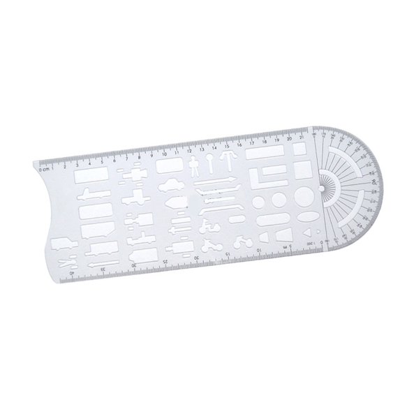 Accident Scene Templates Measuring Ruler Geometric Templates Drawing Ruler