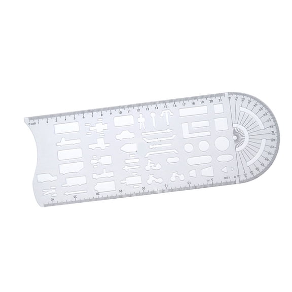 Accident Scene Templates Measuring Ruler Geometric Templates Drawing Ruler