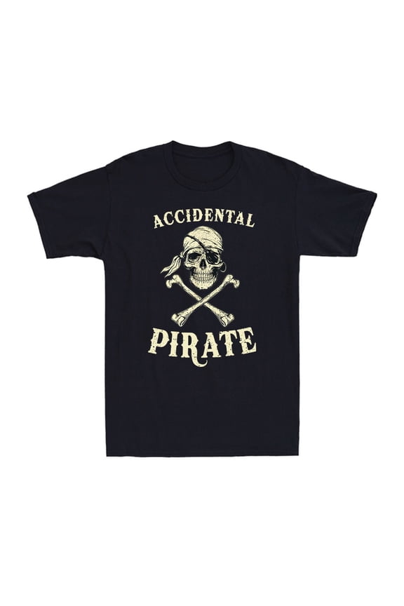 Accidental Pirate - Amputee Pirate Retro Graphic Vintage Men'S T-Shirt All Size S-5XL