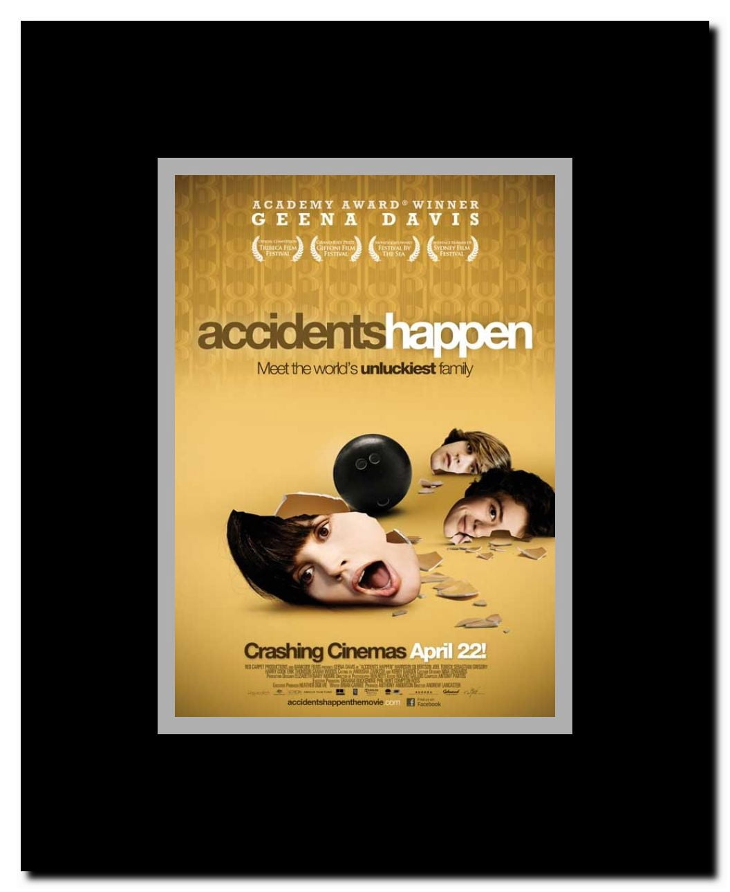 Accidents Happen Framed Movie Poster