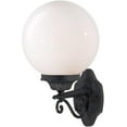 thumbnail image 1 of Acclaim 5261BK/WH Havana Collection 1-Light Wall Mount Outdoor Light Fixture, Matte Black, 1 of 1