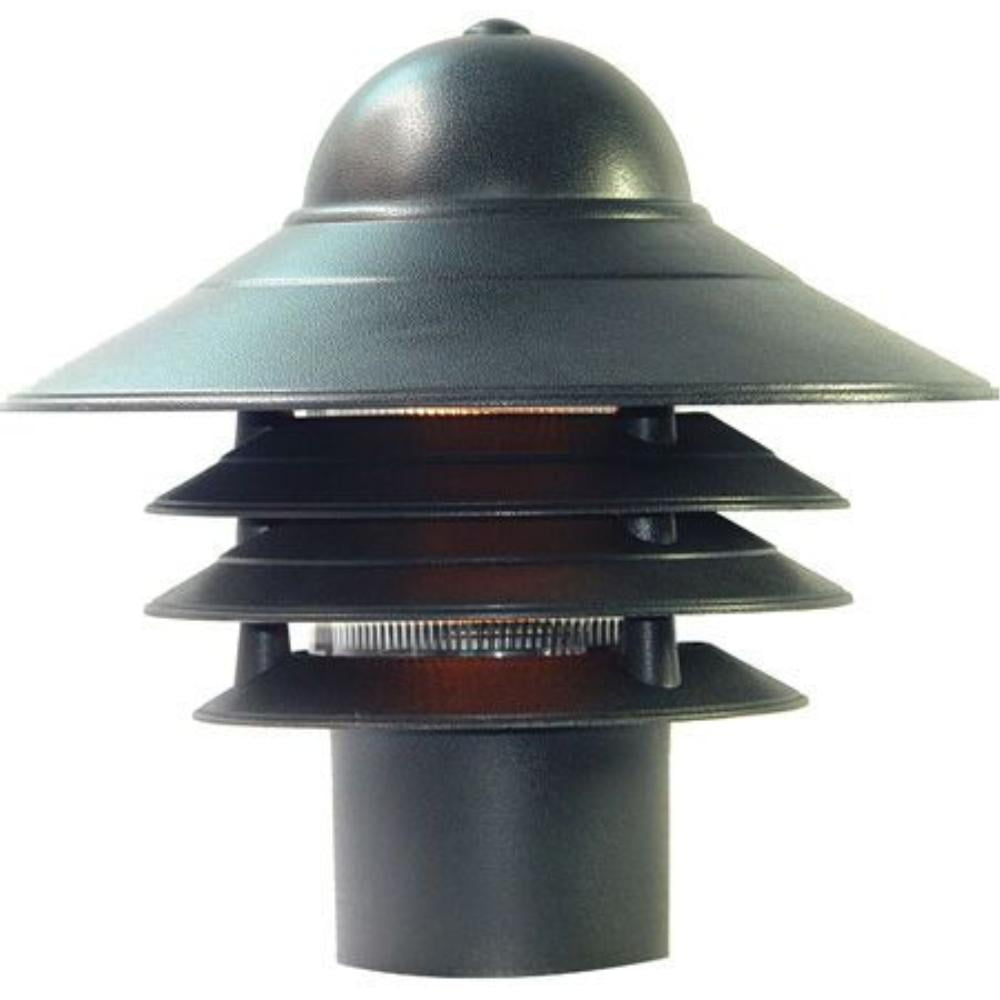 Mariner White 10" Outdoor Post Mount Light Fixture