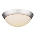 thumbnail image 1 of IN51394SN Acclaim Lighting 13 Inch 18W 1 LED Flush Mount - 13 Inches Wide by 4.75 Inches High-Satin Nickel Finish, 1 of 2