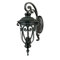 Acclaim Lighting 2122 Naples 3 Light 27.5" Height Outdoor Wall Sconce