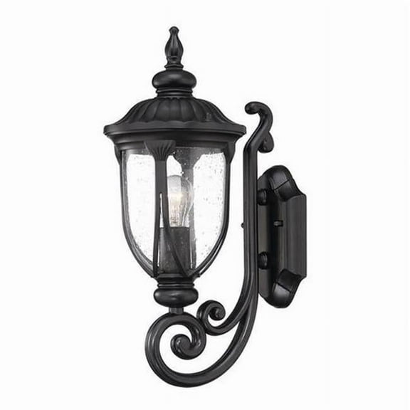 Acclaim Lighting 2201BK 16.5 in. Laurens 1-Light Matte Black Wall Light