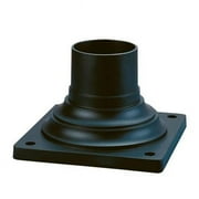 Acclaim Lighting 5999BK Matte Black Pier Mount Adapter