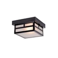 thumbnail image 1 of Acclaim Artisan 2-Light Outdoor Flushmount - Matte Black - 4708BK, 1 of 2
