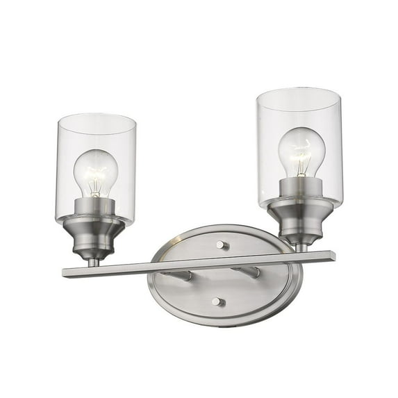 IN41451SN Acclaim Lighting Gemma - 2 Light Bath Vanity - 14.5 Inches Wide by 9 Inches High-Satin Nickel Finish
