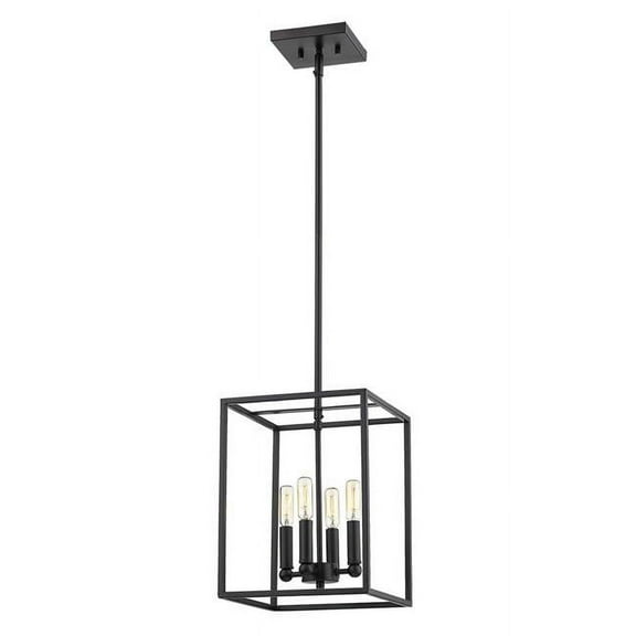 Acclaim Lighting IN21001BK Cobar 4-Light Matte Black Pendant