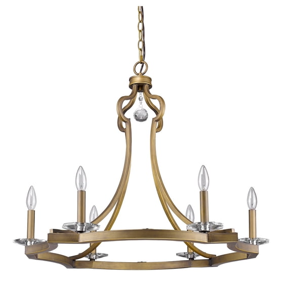 Acclaim Lighting In11015 Peyton 6 Light 30" Wide Chandelier
