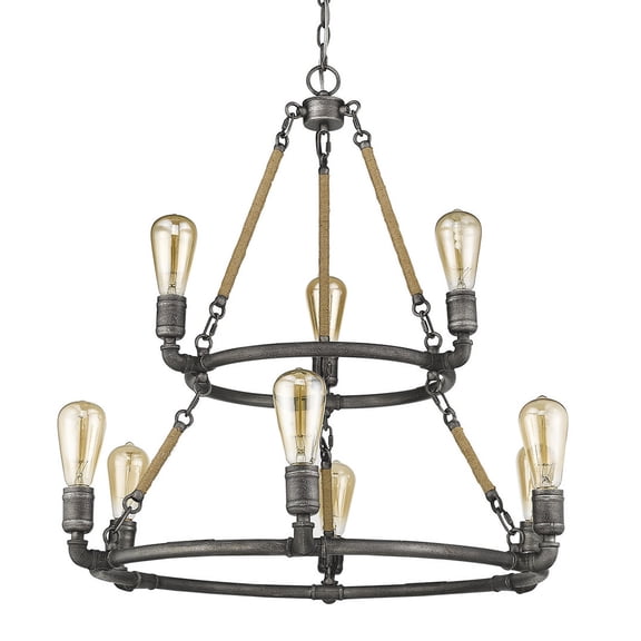 Acclaim Lighting In11326 Grayson 9 Light 28" Wide Chandelier