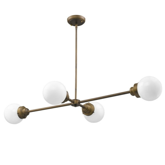 Acclaim Lighting In21222 Portsmith 4 Light 48" Wide Linear Chandelier
