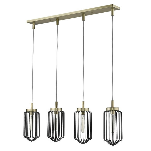 Acclaim Lighting In31502 Reece 4 Light 43" Wide Linear Pendant