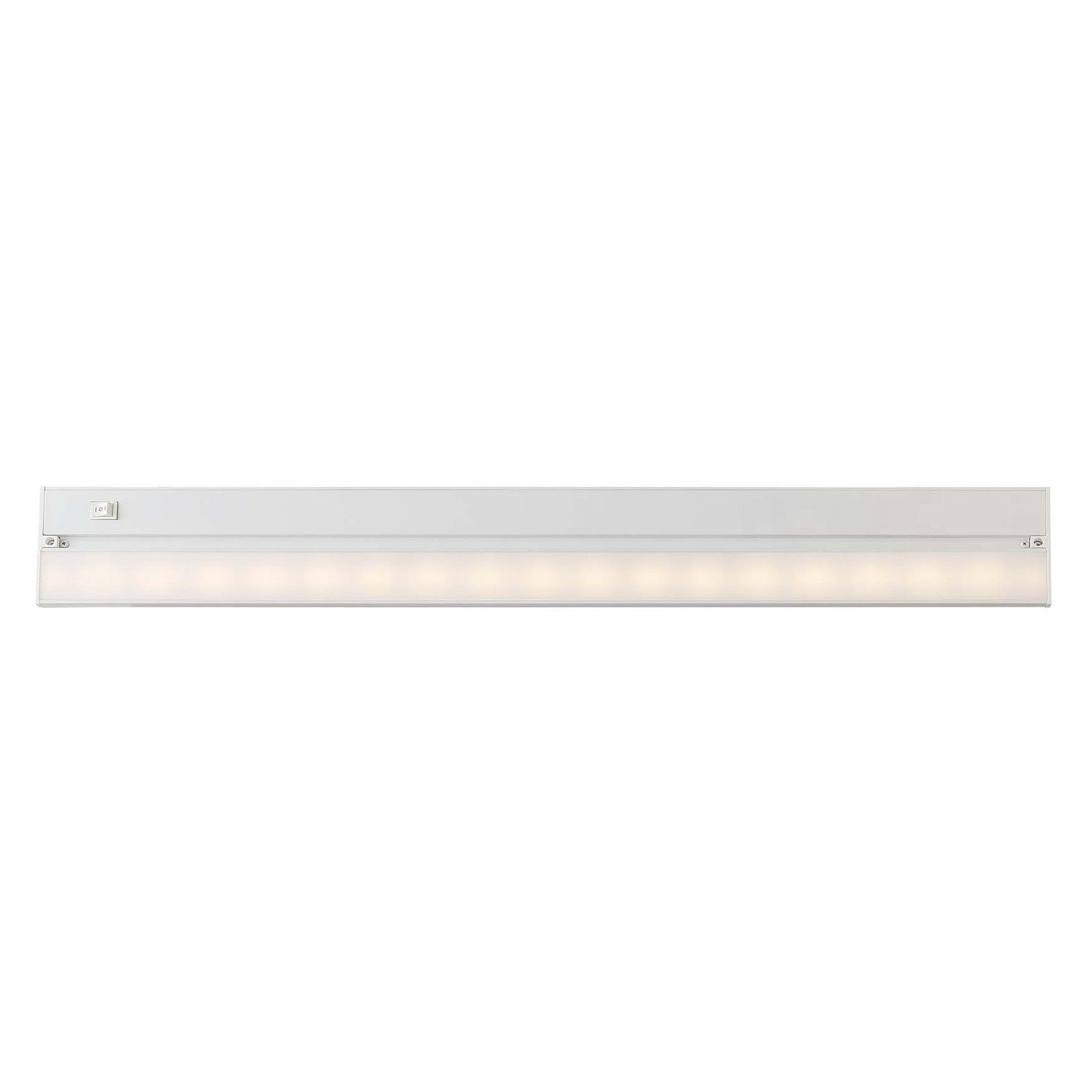 White Aluminum 32'' LED Under Cabinet Light Bar