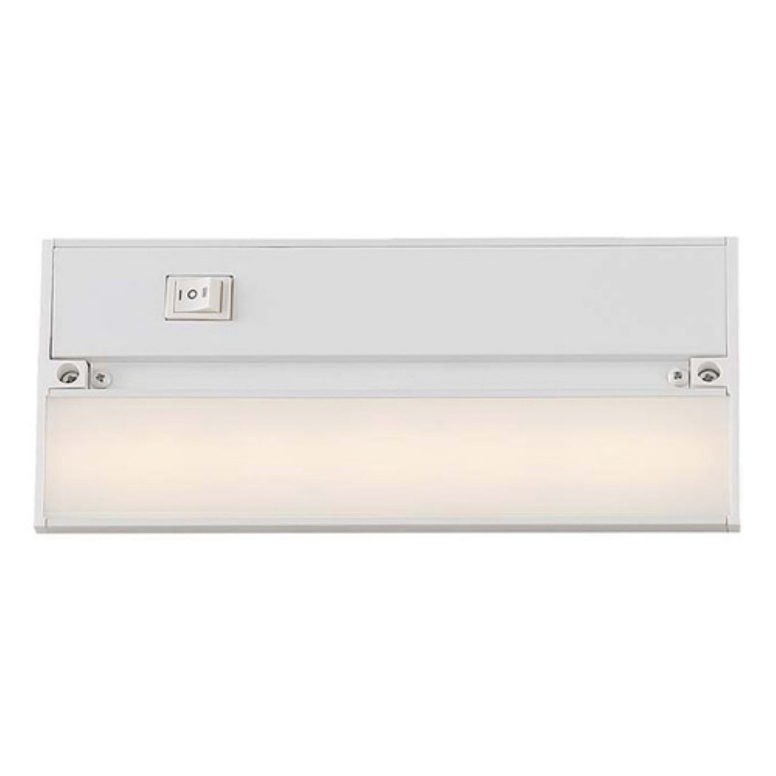White Aluminum 9'' LED Under Cabinet Light Bar