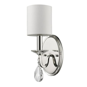 IN41050PN-Acclaim Lighting-Lily - One Light Wall Sconce - 5 Inches Wide by 13.75 Inches High