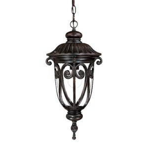 Acclaim Lighting - Naples - One Light Outdoor Hanging Lantern - 9.38 Inches Wide