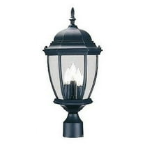 Acclaim Lighting 5017 Wexford 3 Light 20" Height Post Light - Black