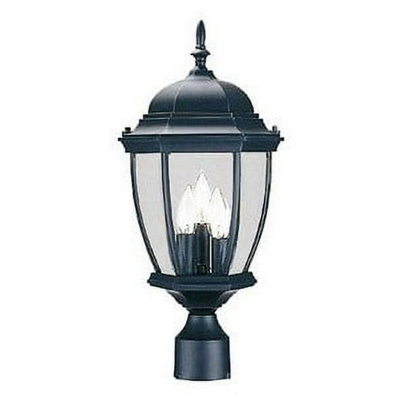 Acclaim Lighting 5017 Wexford 3 Light 20" Height Post Light - Black