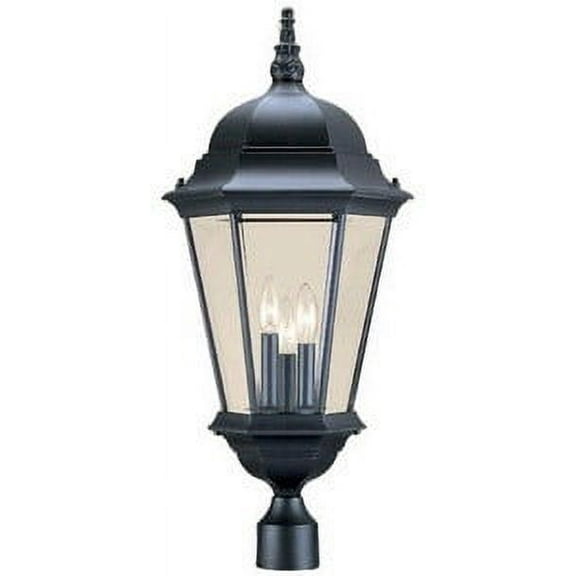Acclaim Lighting 5208 Richmond 3 Light 28" Height Post Light - Black