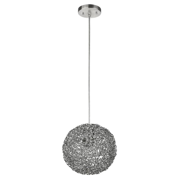 Acclaim Lighting - Snow - One Light Wall/Flush Mount - 7.5 Inches Wide by 7.5