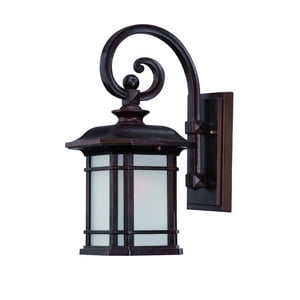 8102ABZ-Acclaim Lighting-Somerset - One Light Small Wall Mount-Architectural Bronze Finish