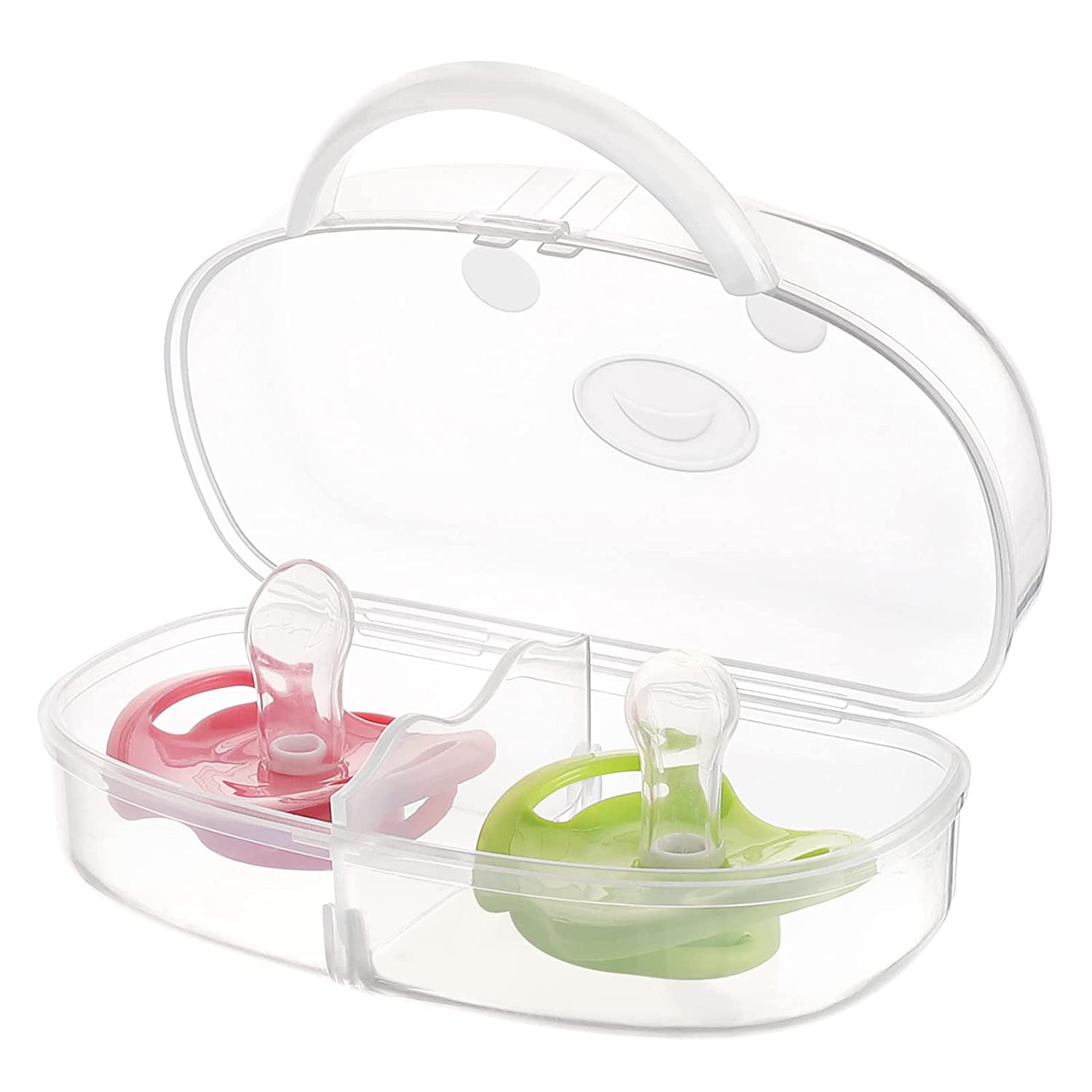 Accmor Pacifier Case, Pacifier Container Can Storage 2 Pacifiers, Baby