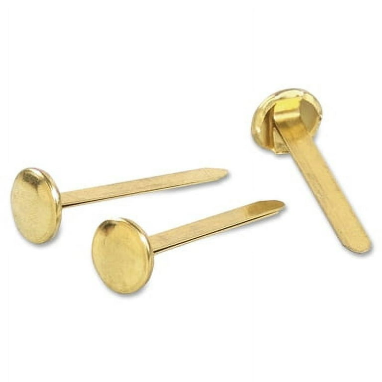#5 Brass Prong Paper Fasteners, 1.25 #5 Brass Prong Paper Fasteners, 1.25