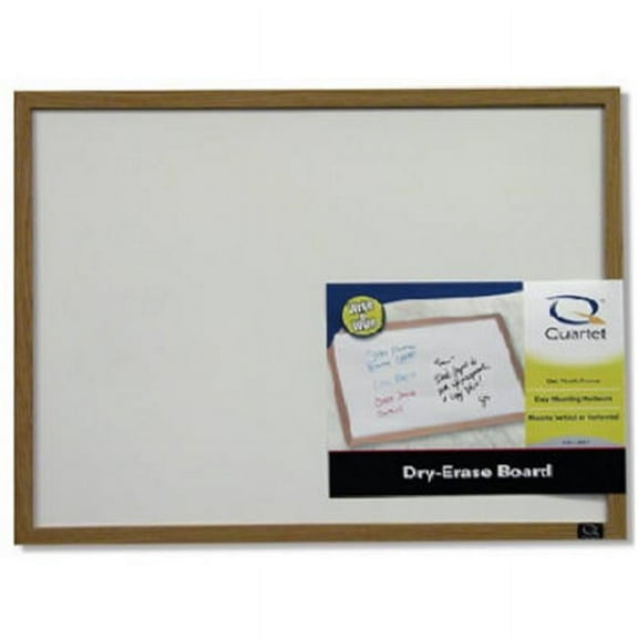 Acco Brands 35-380372 17 x 23 in. Oak Frame Dry Eraser Board