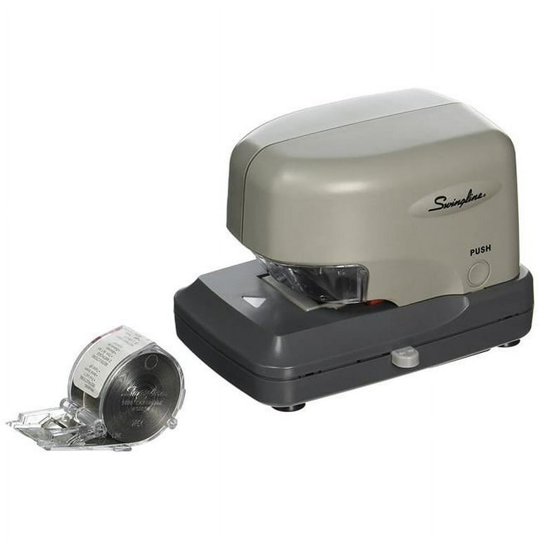 High-Volume Electric Stapler, 30-Sheet Capacity, Gray High-Volume Electric Stapler, 30-Sheet Capacity, Gray