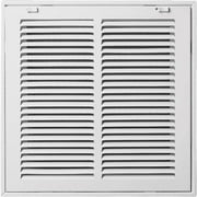 Greystone Filter Grille Accord Standard - Rectangular Louver Steel Ceiling - 25 x 20 White   Residential Use, Standard Application